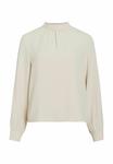 Блуза VILA VIJOSA HIGH NECK , Birch/Beige - фото 5
