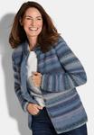 Кардиган GOLDNER Cardigan, Blue Light Blue Patterned/Blue - фото
