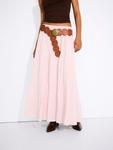 Макси юбка Bershka, Rose - фото 5