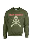Толстовка rockshirts IRON MAIDEN EDDIE SOLDIER, Green - фото