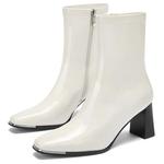 Ботильоны женские Daphne, белый - фото 4