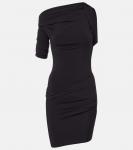 Драпированное джемпер-миниплатье Jacquemus, Dark Navy - фото