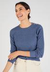 Джемпер Damart Jumper, Blue/Blue - фото 4