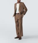 Хлопковая рубашка Henley Sunspel, экрю - фото 2