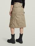 Юбка до колена G-Star, бежевый - фото 2