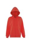 Толстовка с капюшоном на молнии UCY, красный - фото
