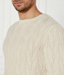 Свитер Эвандер Regular fit Guess Jeans, бежевый - фото 4