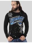 Функциональный лонгслив Cipo & Baxx, черный - фото