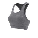 Спортивный топ Higher State Marl Low Impact Crop, серый - фото 3