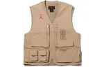 Travis Scott Cactus Jack X Utility Vest Jordan, хаки - фото 2