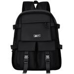 Воинский нейлоновый рюкзак обычный серо-черный - фото 2