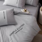 Antarctic Постельное белье 4 предмета, 200x220 см, пододеяльник 220x240 см, серый - фото 2