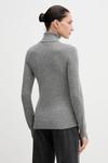 Свитер из смесовой шерсти Sisley, серый - фото 3