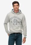 Худи Superdry & Co ATHLETIC ESSENTIALS, Cadet Grey Marl/Light Grey - фото
