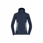 Куртки женские с капюшоном, средней плотности, другие Norrona, midnight синий - фото 3