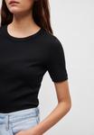 Футболка Gina Tricot BASIC CLASSIC, Black - фото 8