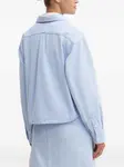 Рубашка с карманом A.P.C., синий - фото 3