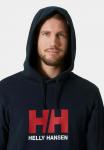Толстовка с капюшоном LOGO 2.0 Helly Hansen, темно-синий - фото 3