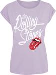 Футболка The Rolling Stones Script, фиолетовый - фото