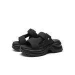 ST&SAT Женские слайдеры черные, цвет Black - фото 7