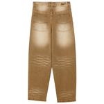 Джинсы унисекс MIND ERROR, коричневый - фото 11