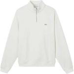 Свитшот с вышитым логотипом LACOSTE, белый - фото