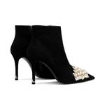 Ботильоны женские Temperament черный Hoov - фото 4