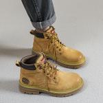 Мужские ботинки Cahhrrn X Martin Boot Men Beige Weishibangwei - фото 3