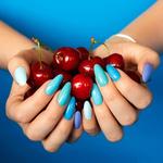 #314 Лак для ногтей Небесно-голубой 5мл, Hi Hybrid - фото 2