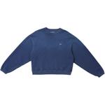 Хлопковый свитшот ERL, синий - фото