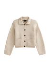 Кардиган New Look COLLARED BUTTON THROUGH, Cream/Beige - фото 5