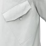 Серая мужская рубашка HERMES, серый - фото 5