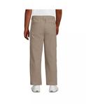 Брюки-чиносы Big Boys Iron Knee Active Performance Lands' End, коричневый/бежевый - фото 3