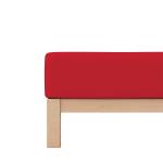 Простыня pure jersey Schlafgut, темно-красный - фото 3