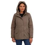 Детская утепленная хлопковая куртка-анорак Sebby, Olive - фото 4