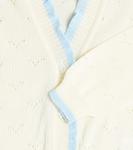 Хлопковый кардиган с вышивкой Paade Mode, белый - фото 2