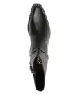 Кожаные ботильоны Hasley Ash, черный - фото 4