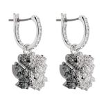 Серьги-капли Swan Swarovski - фото 4