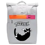 Nike Тканевый рюкзак унисекс белый, Black Cat - фото