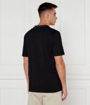 Футболка мужская Boss Green с логотипом на воротнике, черный - фото 3