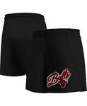 Черные женские тканые шорты с надписью Chicago Bulls Pro Standard - фото