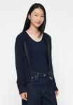 Толстовка Tommy Hilfiger CABLE ZIP HOODY, Dark Night Navy/Dark Blue - фото 4