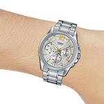 Мужские классические серебряные часы CASIO - фото 5