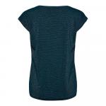 Футболка Pieces Billo Lurex Stripes, синий - фото 4