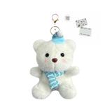 Милый плюшевый мишка-кулон 15 см LALABABY - фото 2