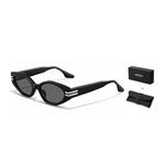 TR/Memory Пластиковые Линзы Cat Eye Черные Унисекс BERTHA - фото