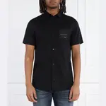 Рубашка стандартного кроя Armani Exchange, черный - фото