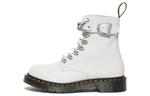 Ботинки Dr.Martens 1460 Pascal Chain Leather Lace Up Boot 'White' Women's - фото