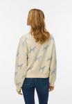 Джемпер Vero Moda Jumper, Birch/Off-White - фото 3