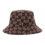 Ведро GG wool GUCCI, коричневый - фото 2